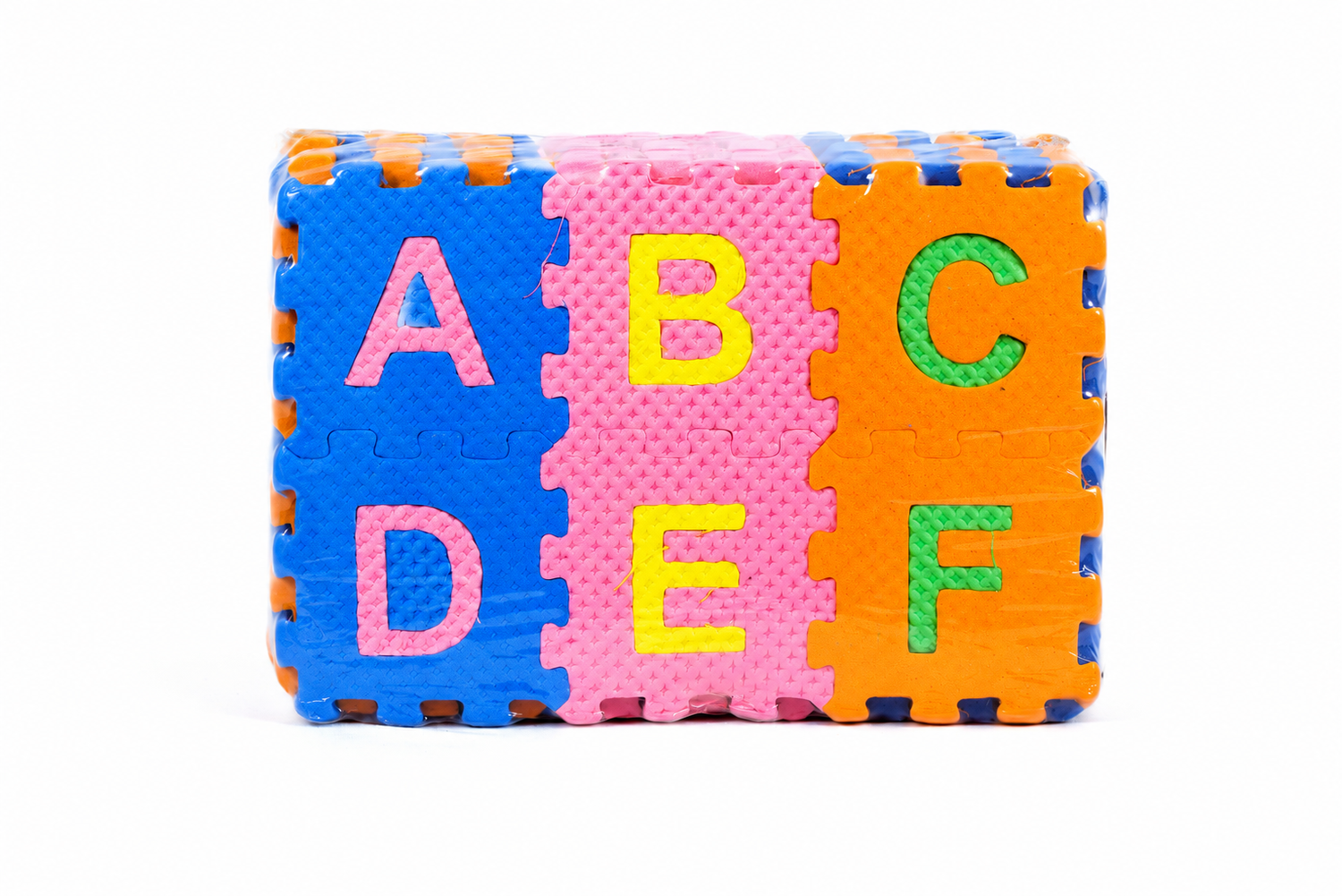 Alphabet and Number Mini Puzzle Mat for Kids Learning & Fun Purpose[Suitable for Above 2 Years Children][36 Pcs.][Play is The Highest Form of Learning]