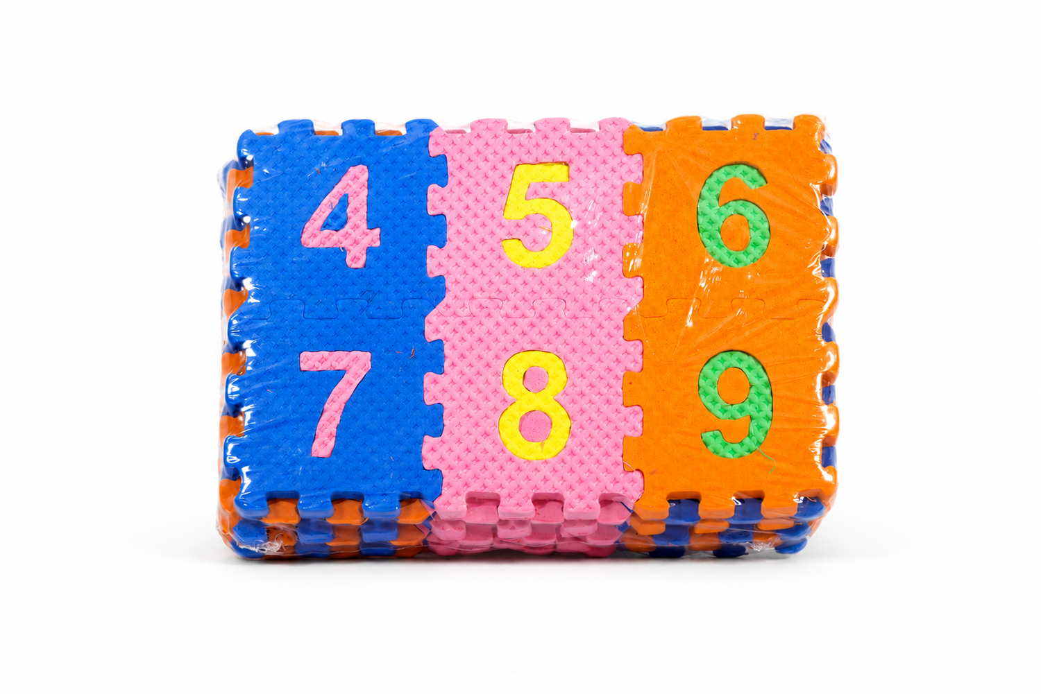Alphabet and Number Mini Puzzle Mat for Kids Learning & Fun Purpose[Suitable for Above 2 Years Children][36 Pcs.][Play is The Highest Form of Learning]