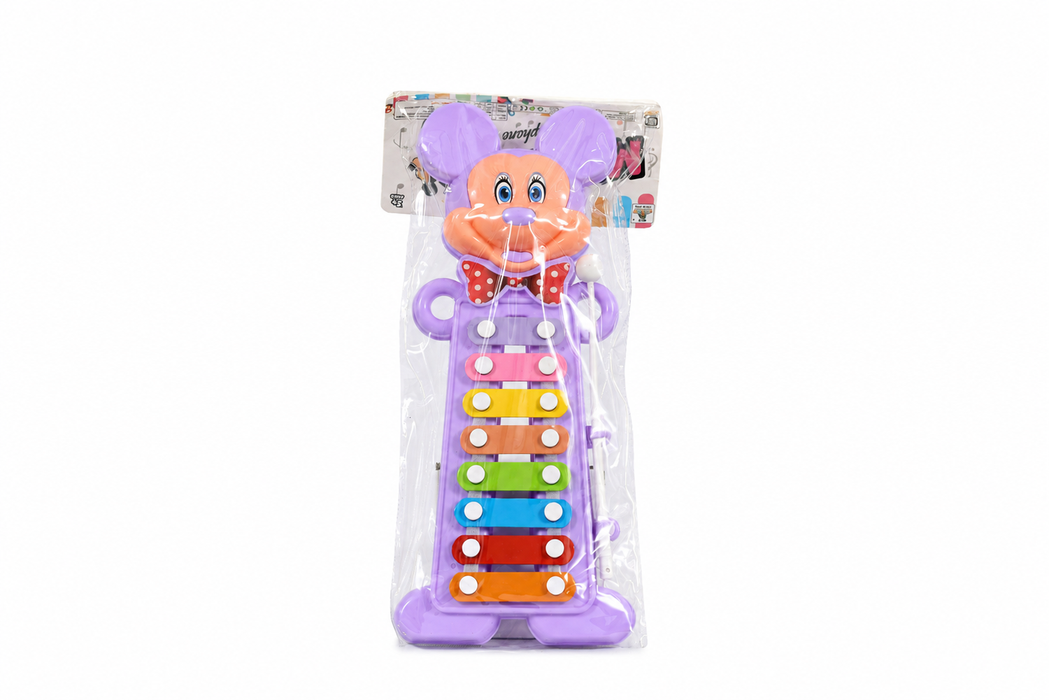 Baybee  Xylophone Musical Toy for Kids with 8 Knots, Non-Toxic Animal Shaped Xylophone with Colors, Musical Instrument Toy for Kids