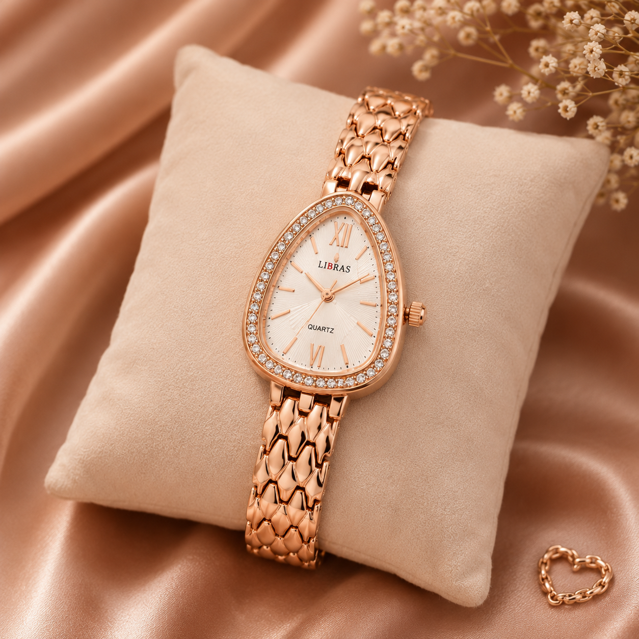 LIBRAS Women's  Rose Gold Analog Watch