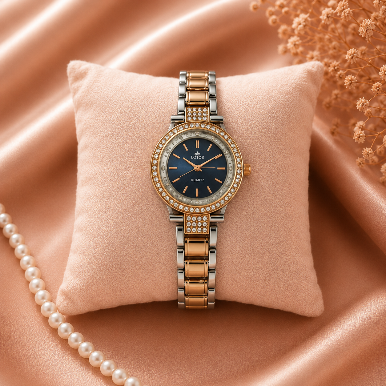 Lotos Women's Premium with Blue Dial Analog Watch