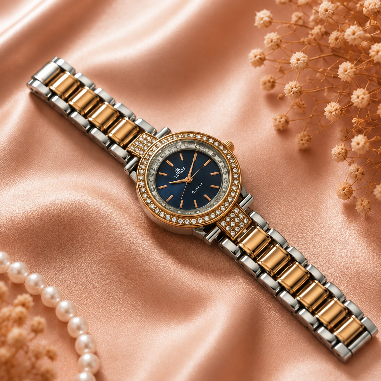 Lotos Women's Premium with Blue Dial Analog Watch