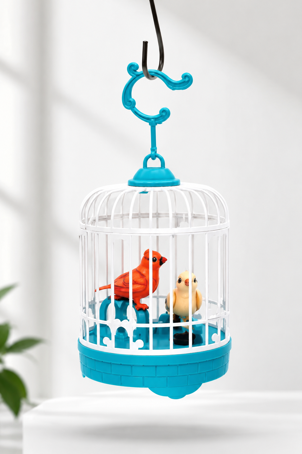 Talking Bird Electronic Toy for Kids | Interactive Toy & Repeat What You Said | Singing & Chirping in The Birdcage | Gifts for Babies, Kids & Children (Multicolor)