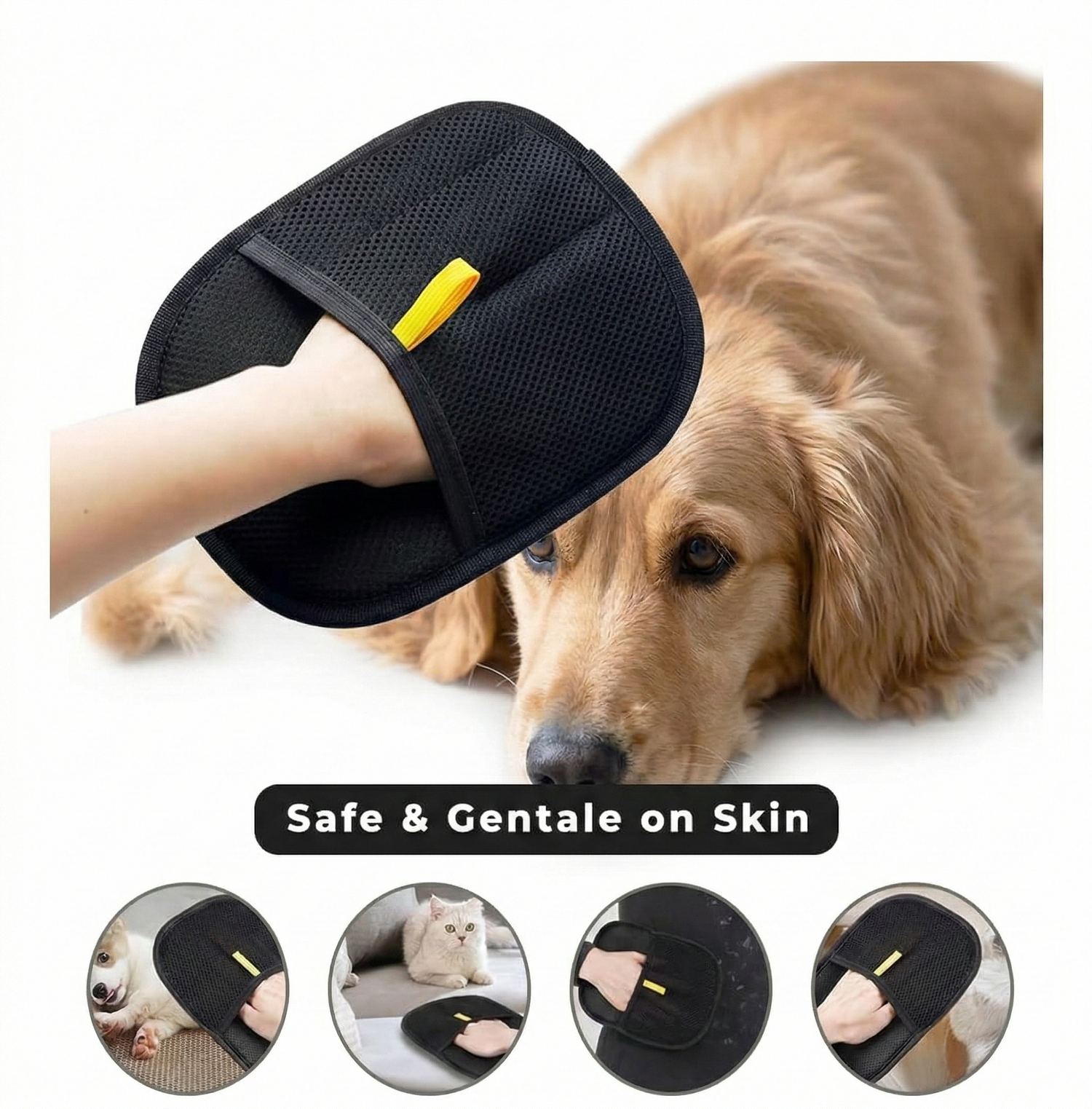 GLOVE FOR HAIR REMOVAL